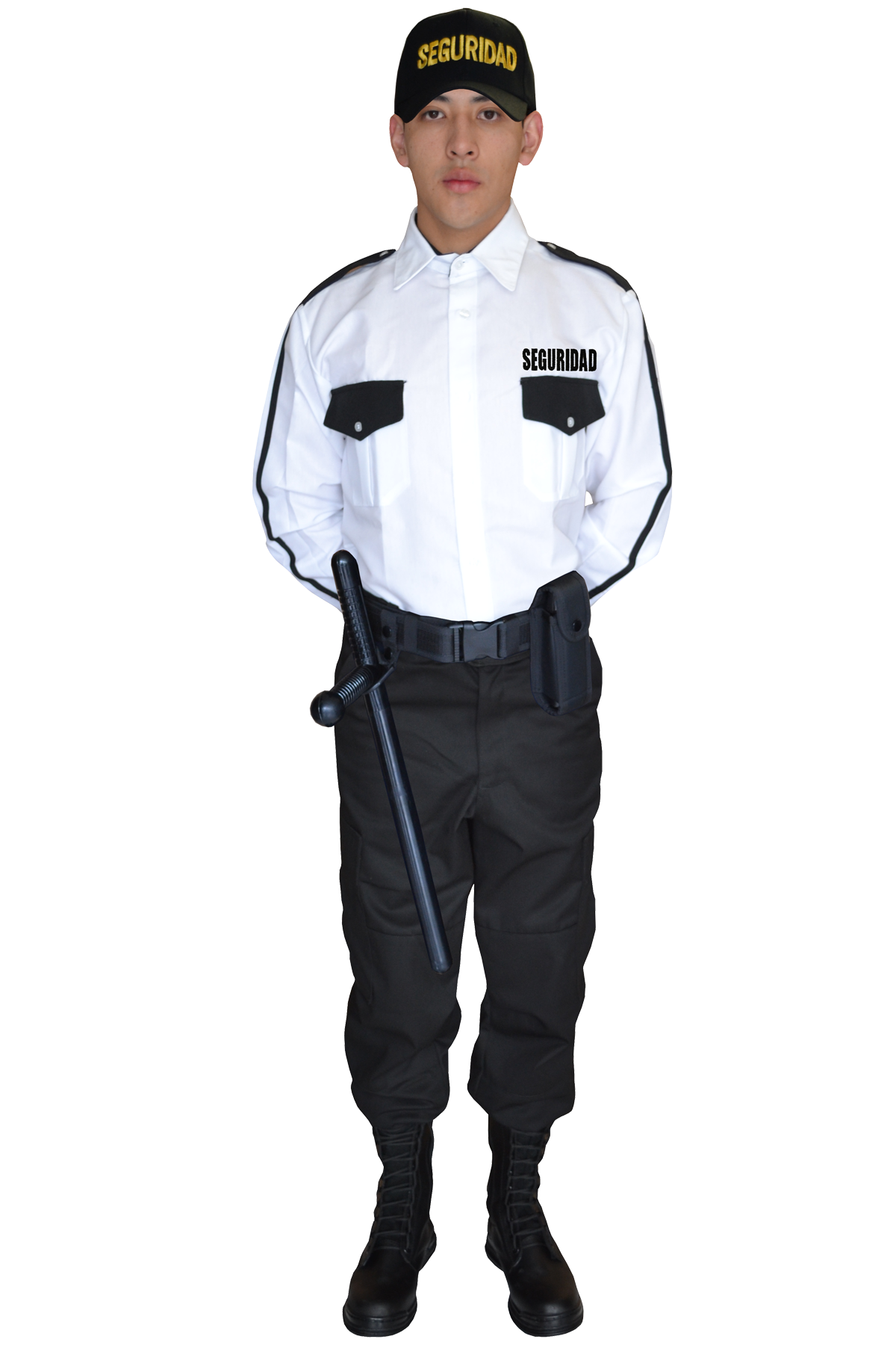 uniforme-comando-vestir-negro-con-equipo-manga-larga