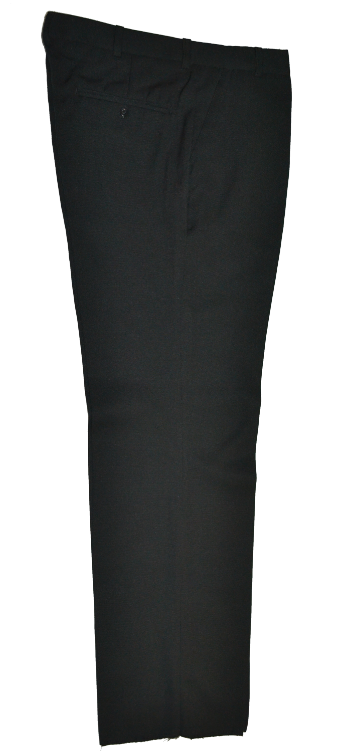 Pantalon de vestir negro sin piola